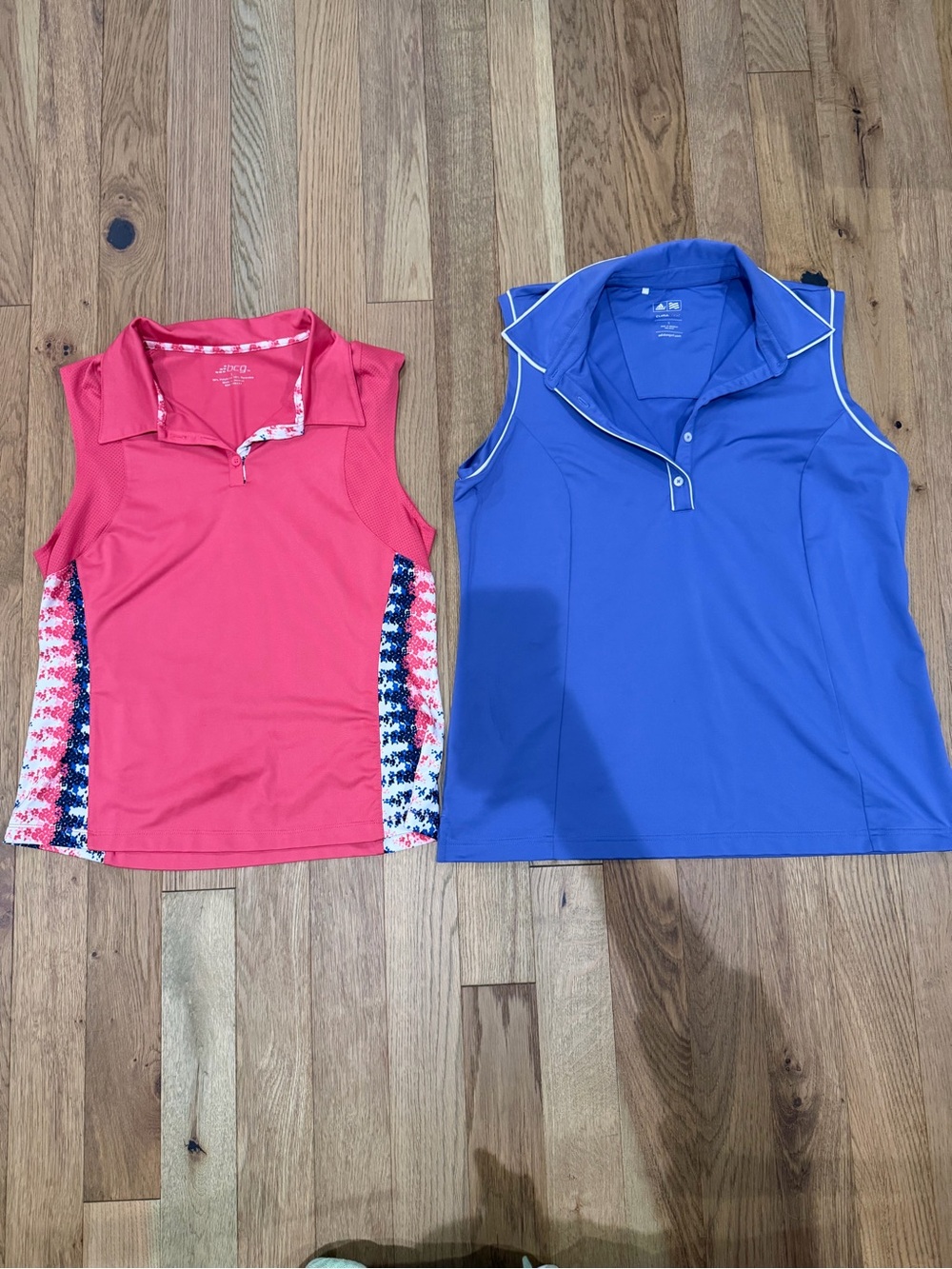 BCG & adidas ClimaCool Golf Polo Lot of 2 Women’s Large Sleeveless